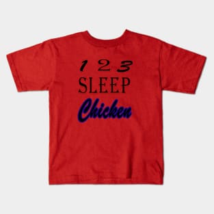 sleep chicken Kids T-Shirt